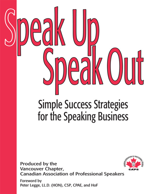 Cover image for Speak up Speak Out
